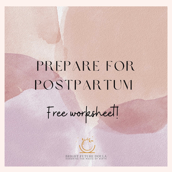 postpartum worksheet post